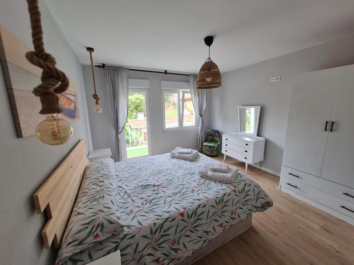 Apartamento Frente A La Playa Con Vistas Al Mar En Barro, Llanes Barro  المظهر الخارجي الصورة