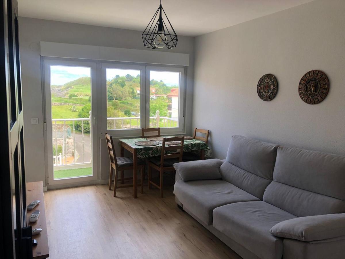 Apartamento Frente A La Playa Con Vistas Al Mar En Barro, Llanes Barro  المظهر الخارجي الصورة